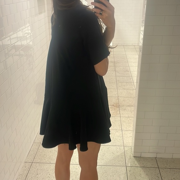 71fhq arrow crepe size 4 French connection little black dress - Picture 9 of 10